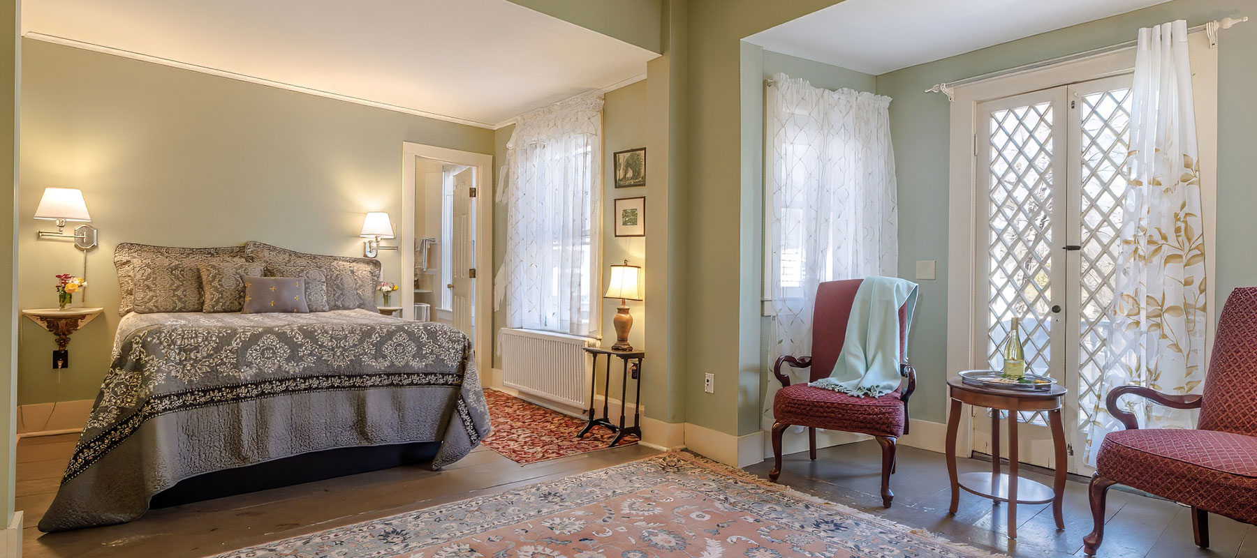 Bar Harbor Bed and Breakfast guest room