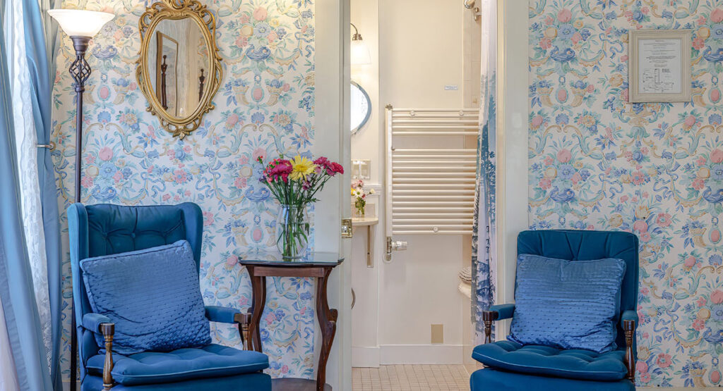 The Malvern bathroom door